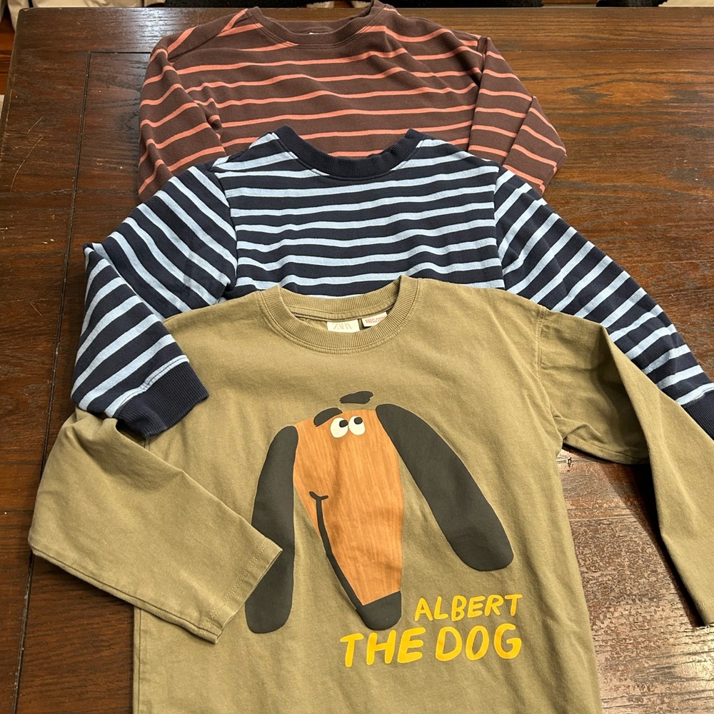 Zara Boys Shirt Set - Size 6
